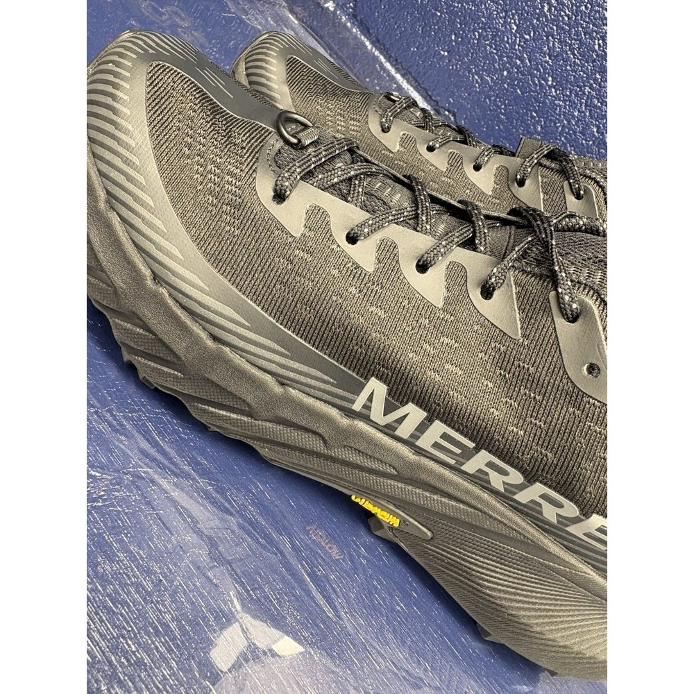 Merrell Agility Peak 5 Mens Trail Running Shoes Sneakers Size 8 Black J068045 - Picture 4 of 10